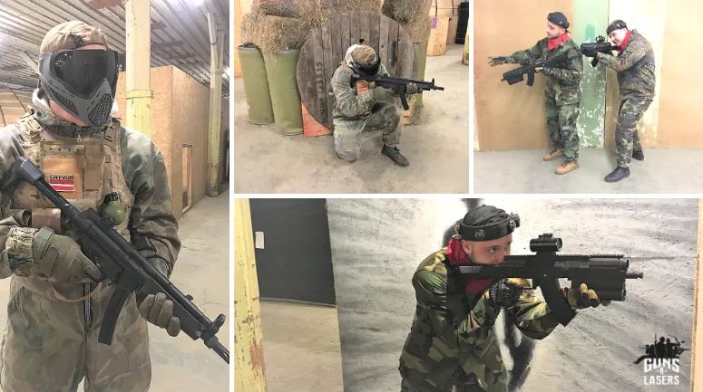 Atvērtās lāzertag un airsoft spēles februārī