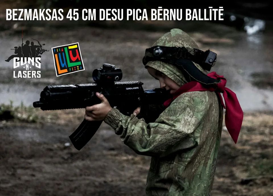Piclāzers bērna dzimšanas dienas ballītē – reģistrē spēli un saņem Lulū picu bez maksas