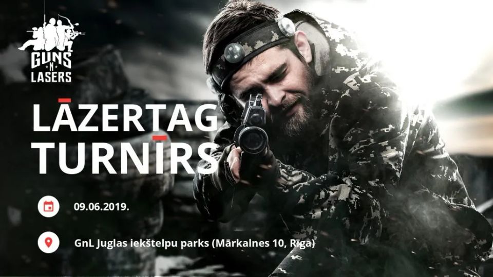Vasaras svētku lāzertag turnīrs