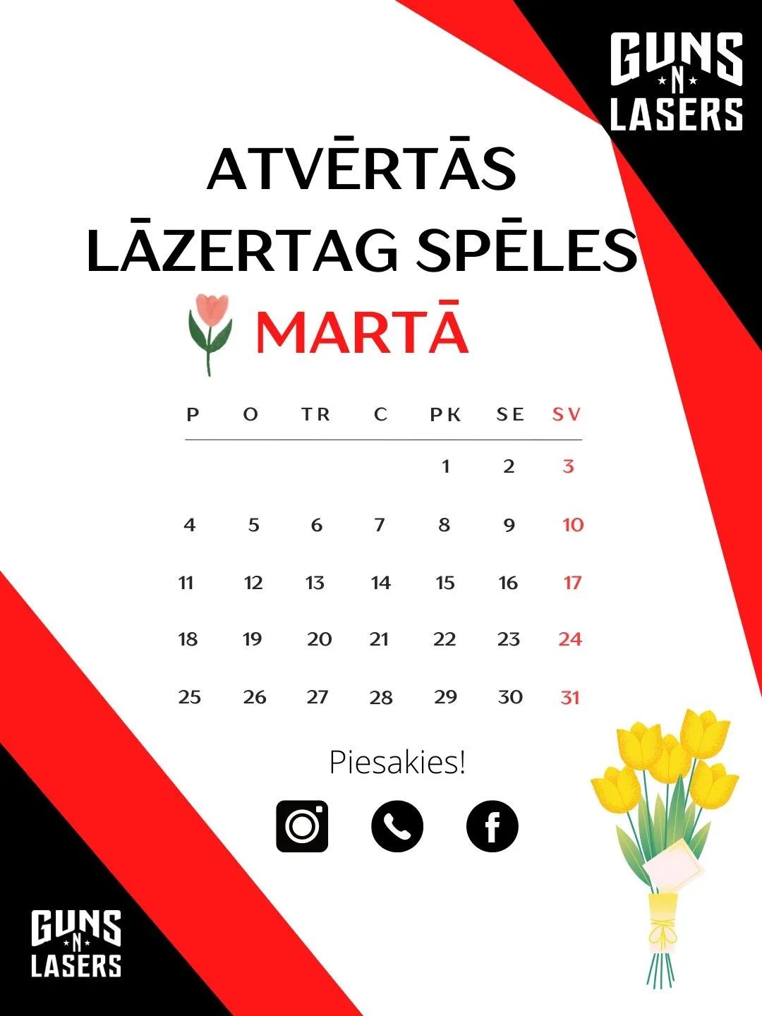 MARTA MĒNEŠA ATVĒRTO SPĒĻU KALENDĀRS