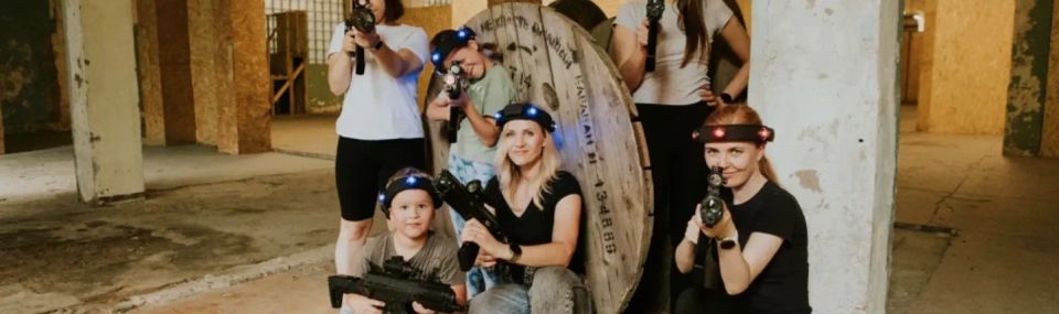Family fun alert! Unleash your inner warrior with laser tag