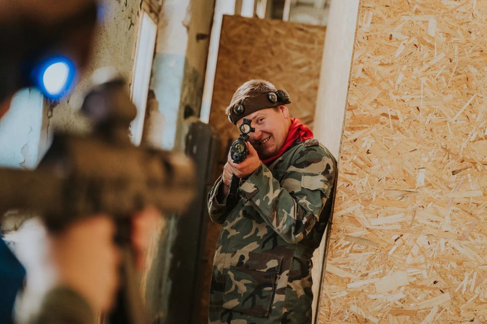 Laser tag bachelor edition: get creative and have fun!