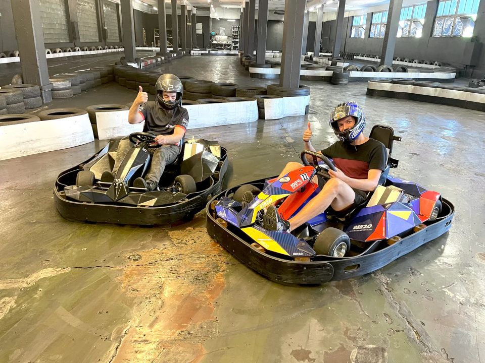 indoor go-kart track in Riga city centre