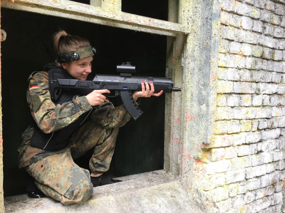 laser tag tournament at Mežaparks Entertainment Park
