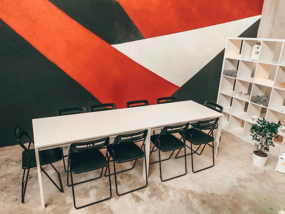 The lounge at Šampēteris