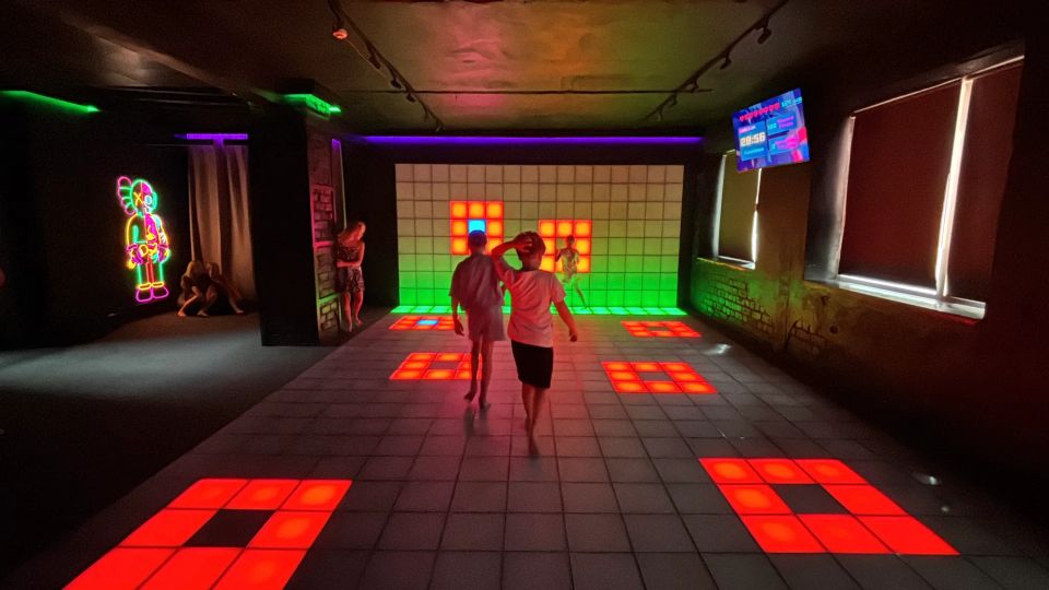 Children’s party in the GUNSnLASERS Pixel Room