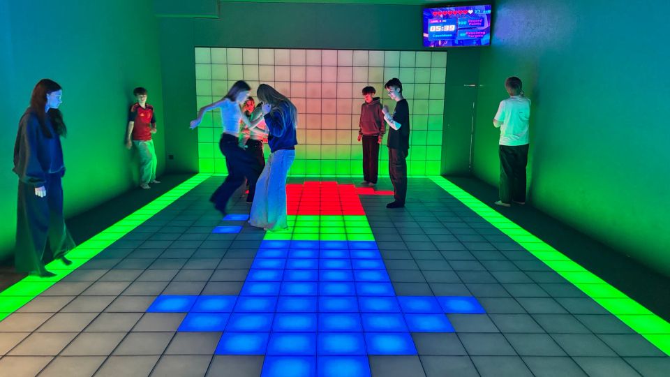 birthday celebration in the Pixel Room