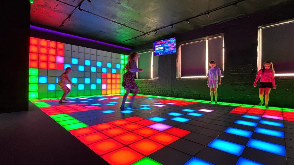 Team building event in the Pixel Room