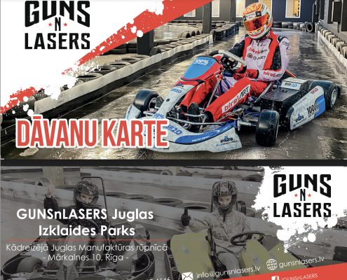 Elektrokartings dāvanu karte