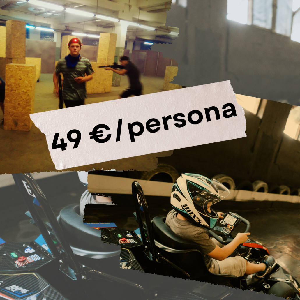 GUNSnLASERS ballīšu paka - kartingi, lāzertags Juglas izklaides parkā GUNSnLASERS ballīšu pakas piedāvājums, kas piedāvā īpašu cenu lāzertagam un kartingiem Juglas izklaides parkā