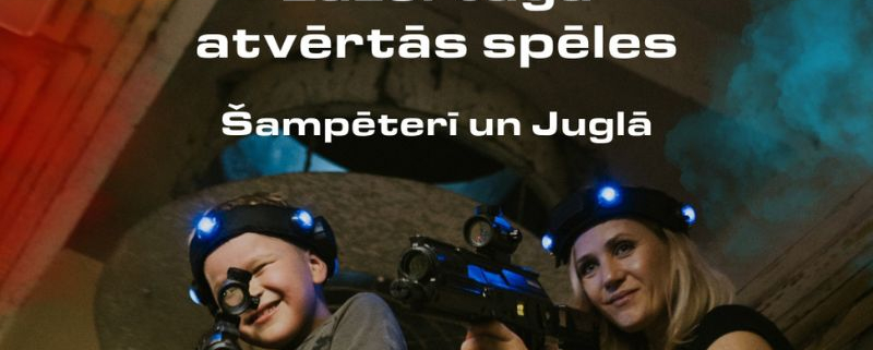 Lāzertaga atvērtās spēles Māte ar bērnu